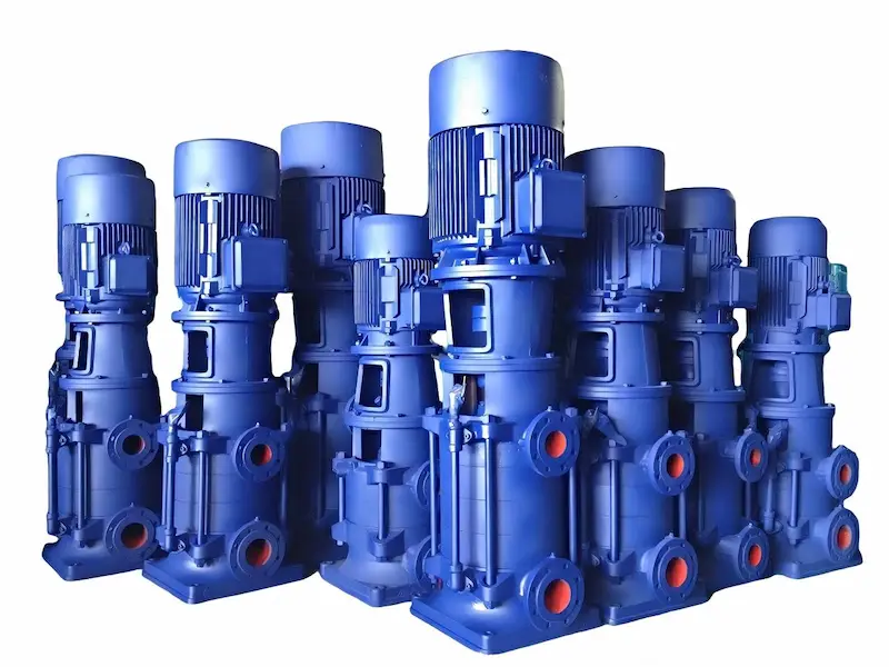 DL series low noise vertical multistage centrifugal pump manufactured by China factory for water supply and boosting