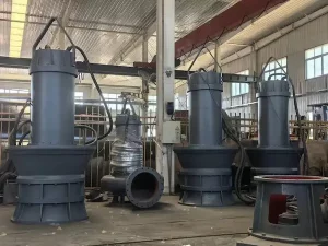 QZ series submersible axial flow pump manufactured by China factory for flood control and irrigation