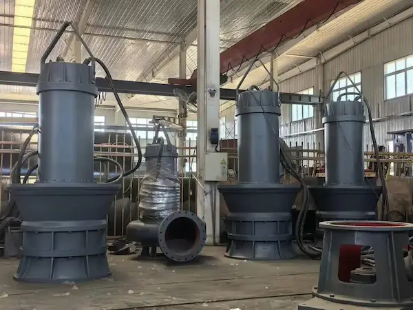 QZ series submersible axial flow pump manufactured by China factory for flood control and irrigation