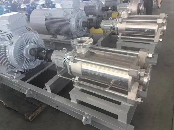 MD Series wear-resistant single suction multistage mine centrifugal pump for high-pressure dewatering and industrial supply