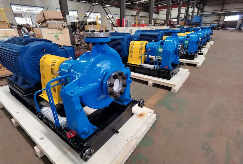 HPK series high-temperature hot water pump manufactured by China factory for industrial heating systems