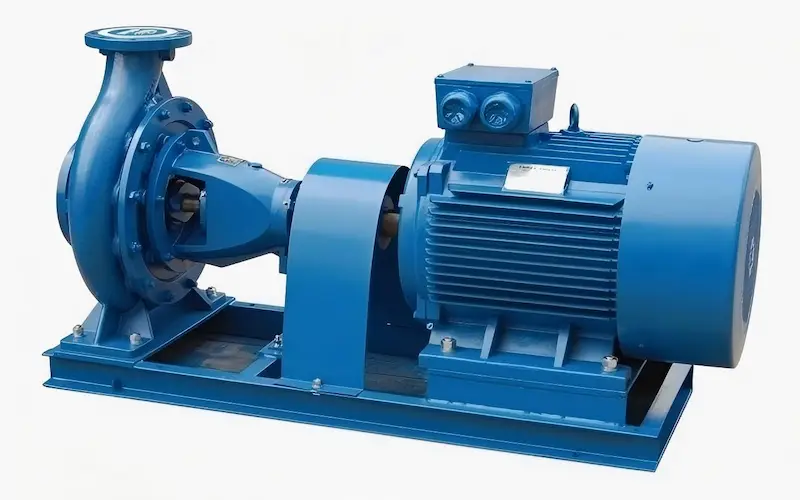 ISO series end suction centrifugal pump manufactured by China factory for industrial water transfer