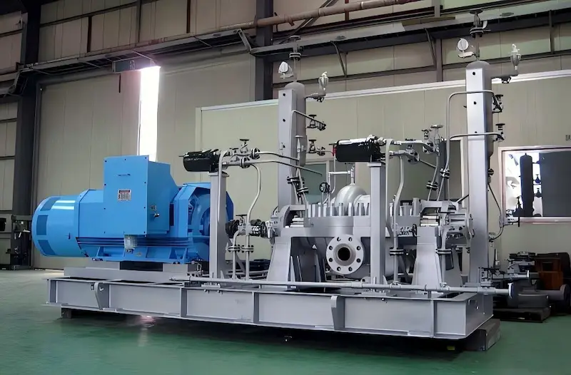 SD series API BB3 axially split multistage pump manufactured by China factory for pipeline and refinery services